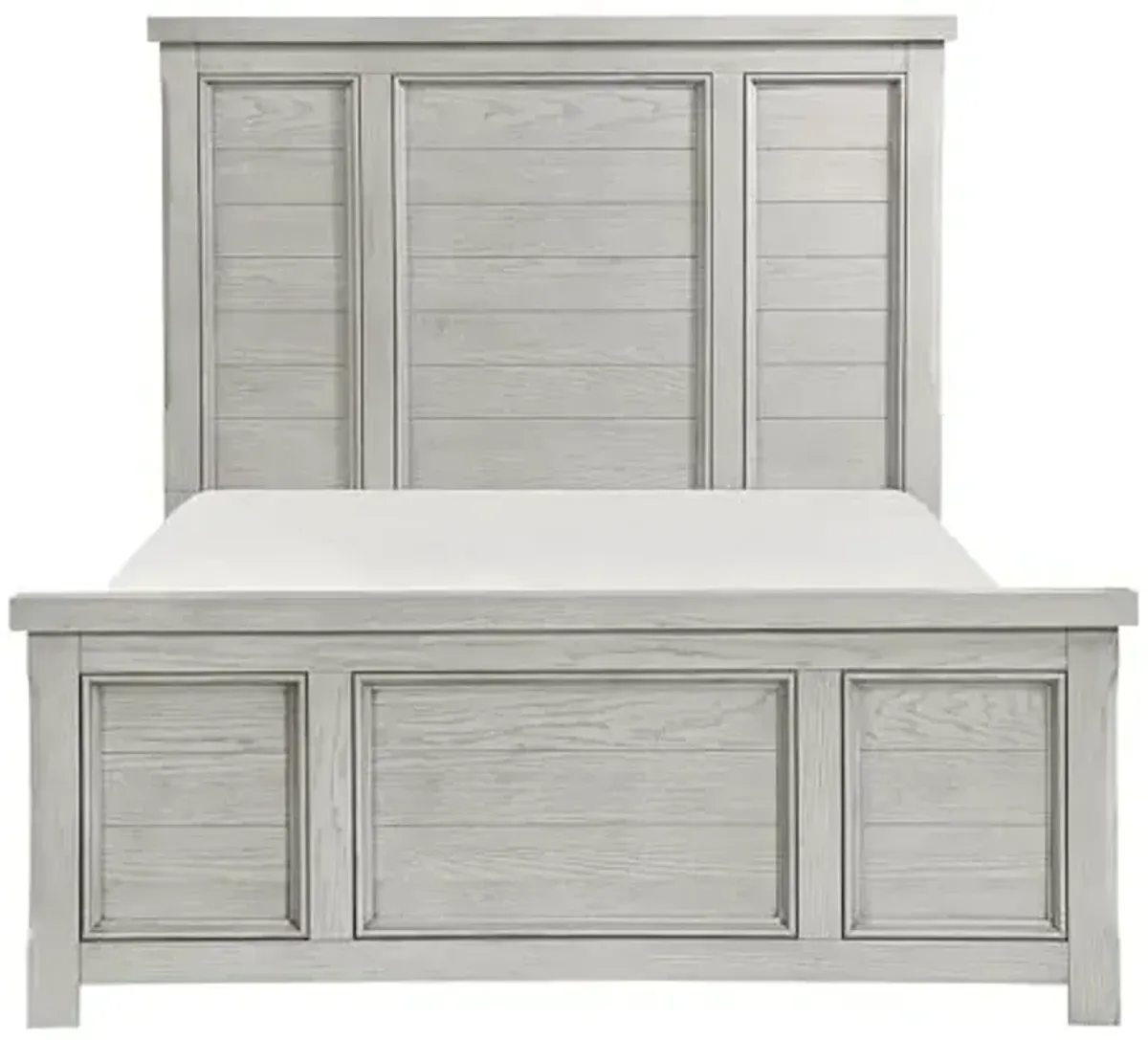 Lexicon Lise Panel Bed, King, Antique White