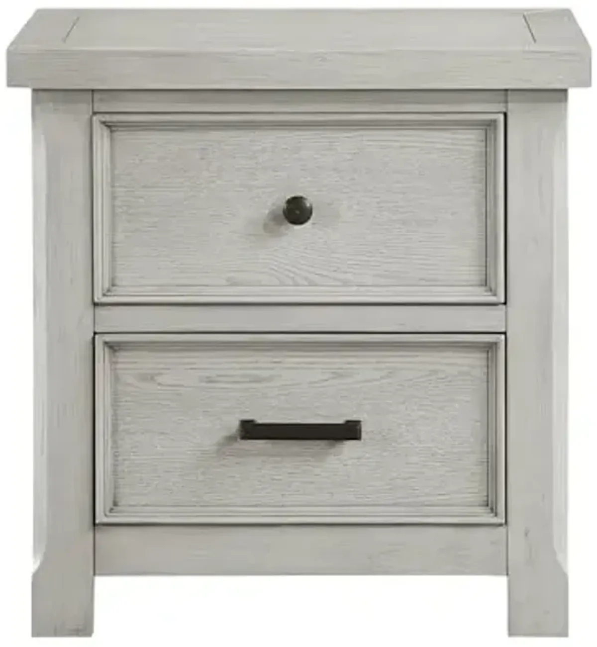 Lexicon Lise 2-Drawer Nightstand, Antique White
