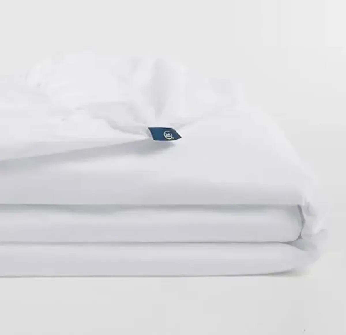 Serta Power Guard Mattress Encasement, 72" x 84", Quiet, Breathable and Waterproof Mattress Protector with Zipper, 18" Elastic Deep Pocket for Secure Fit, Cal King Mattress Pad, White