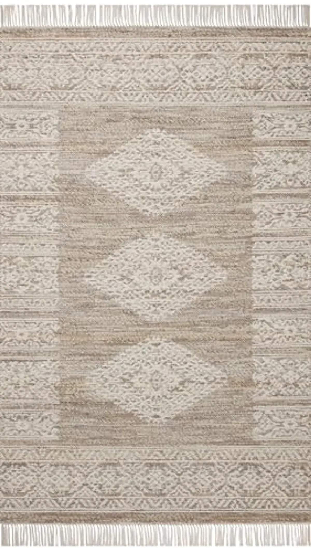 Loloi Angela Rose x Rivers Lilac/Ivory 8'-6" x 11'-6" Area Rug