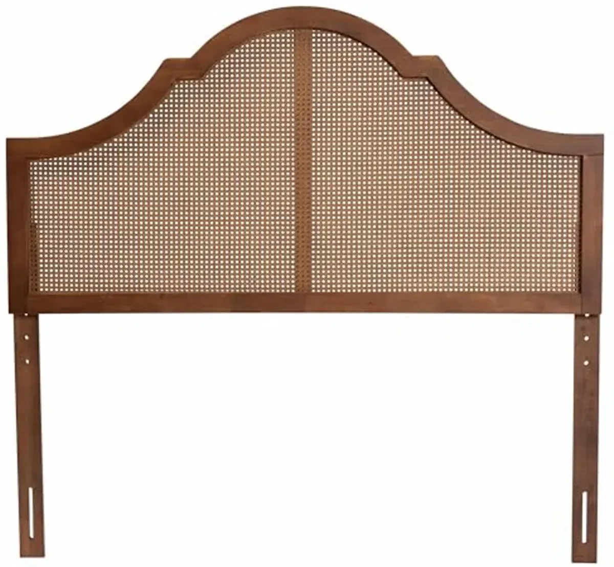 Baxton Studio Camila Headboard, Queen, Ash Walnut