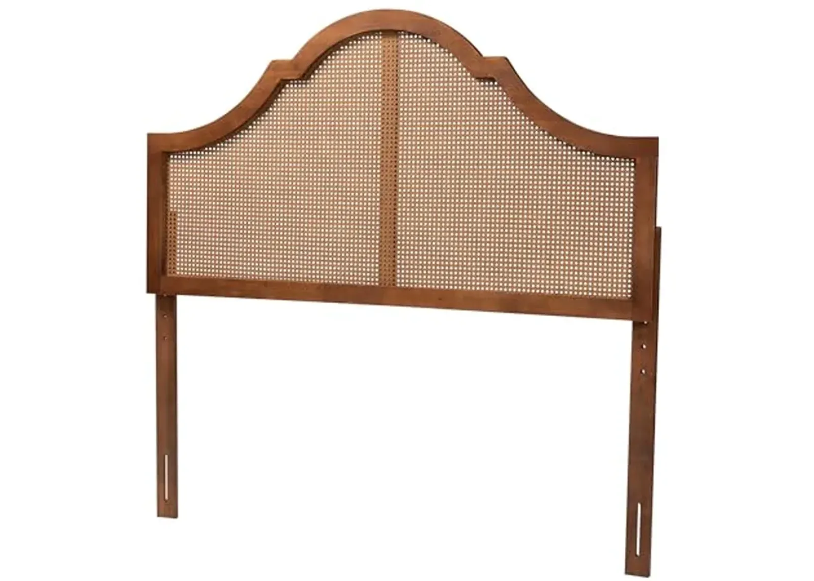 Baxton Studio Camila Headboard, Queen, Ash Walnut