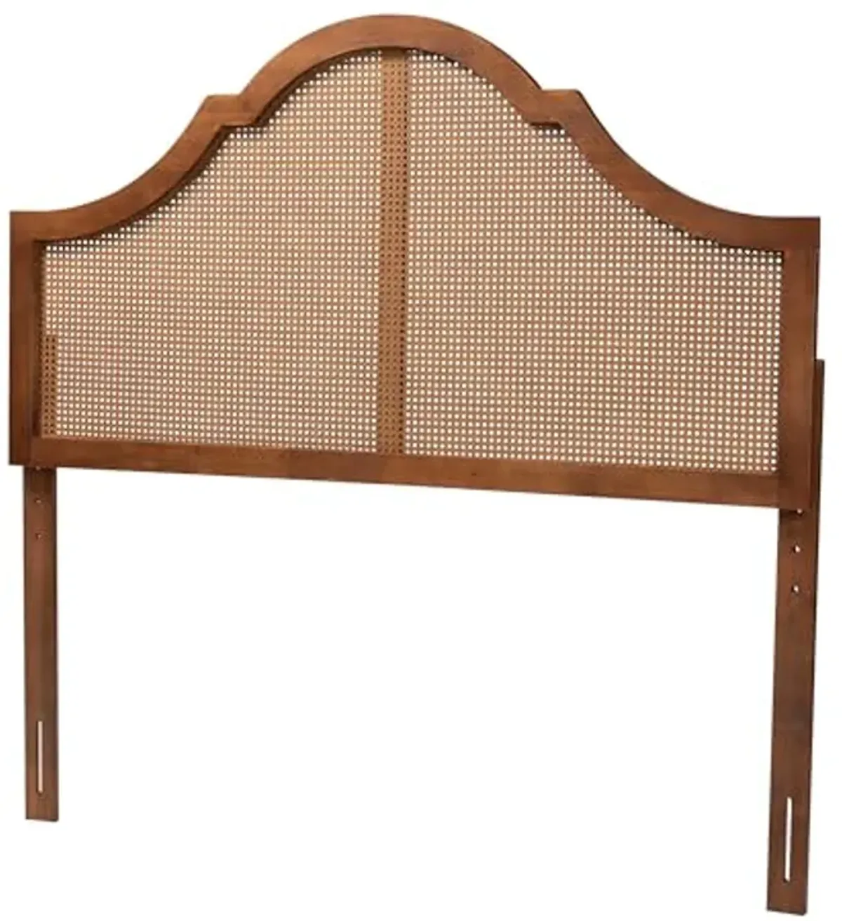 Baxton Studio Camila Headboard, Queen, Ash Walnut