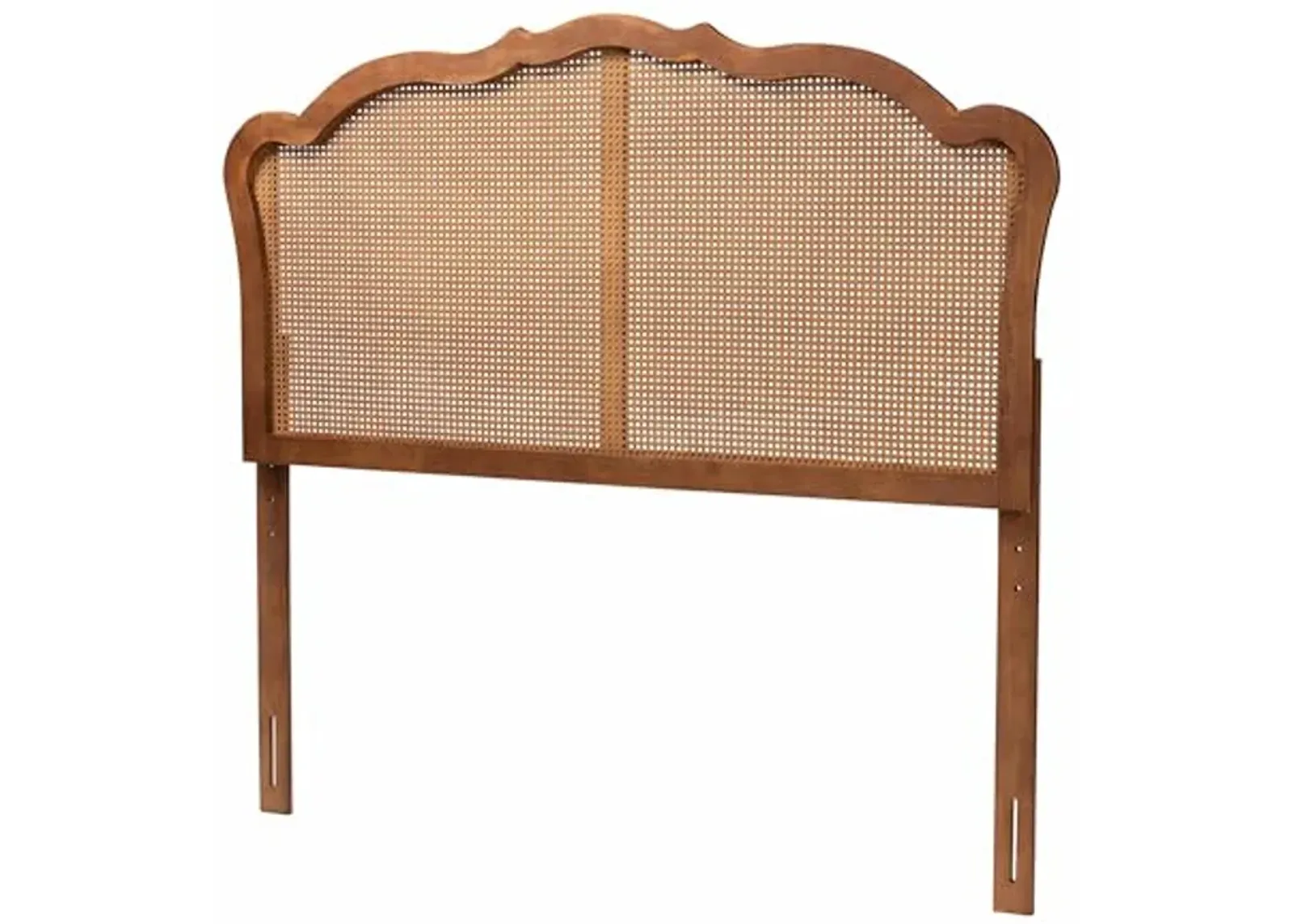 Baxton Studio Leandra Headboard, Queen, Ash Walnut