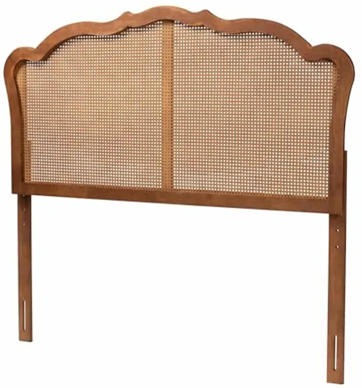 Baxton Studio Leandra Headboard, Queen, Ash Walnut