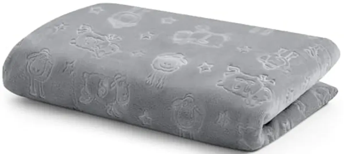 Serta Perfect Sleeper Changing Pad with Plush Cover Set, Grey