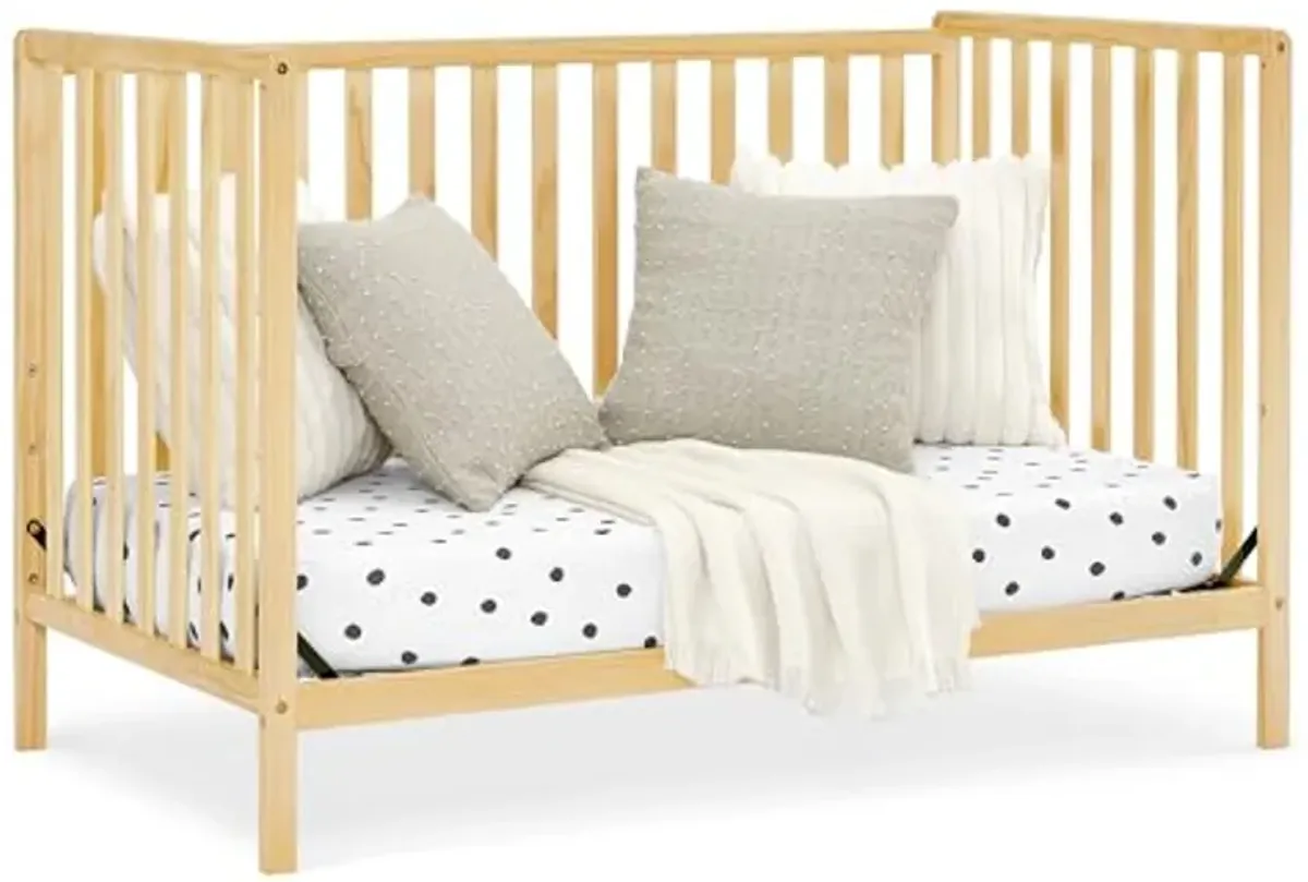 Delta Children Heartland 4-in-1 Convertible Crib, Natural