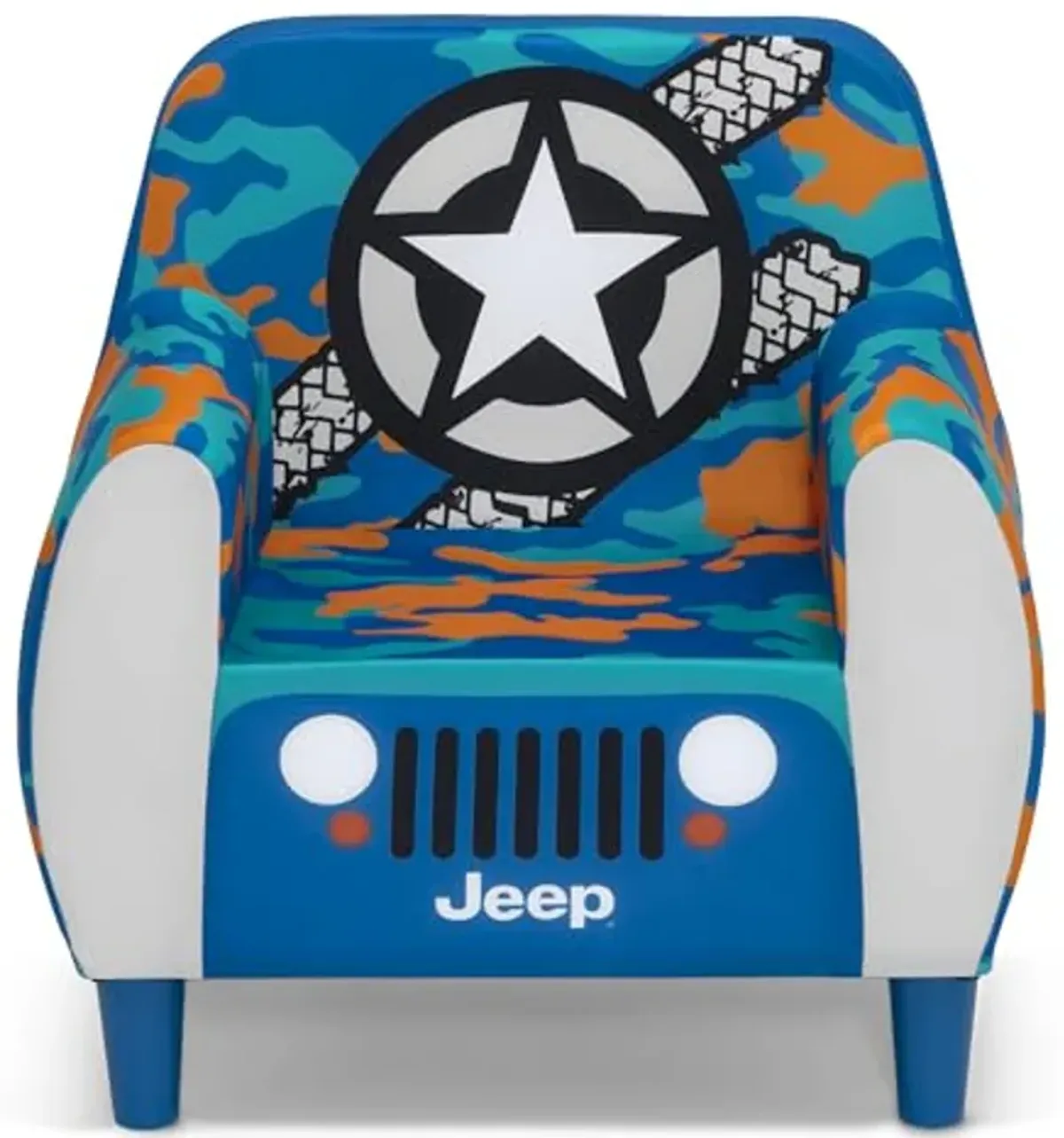 Delta Children Jeep Foam Chair, Blue