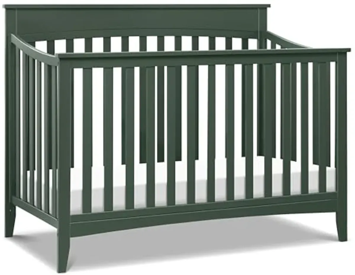 DaVinci Grove 4-in-1 Convertible Crib in Forest Green, Greenguard Gold Certified