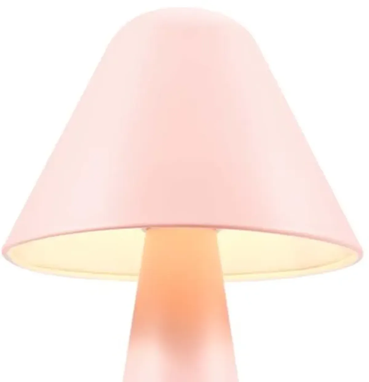 Modway EEI-6529-PNK Jovial Metal Mushroom Table Lamp, Pink