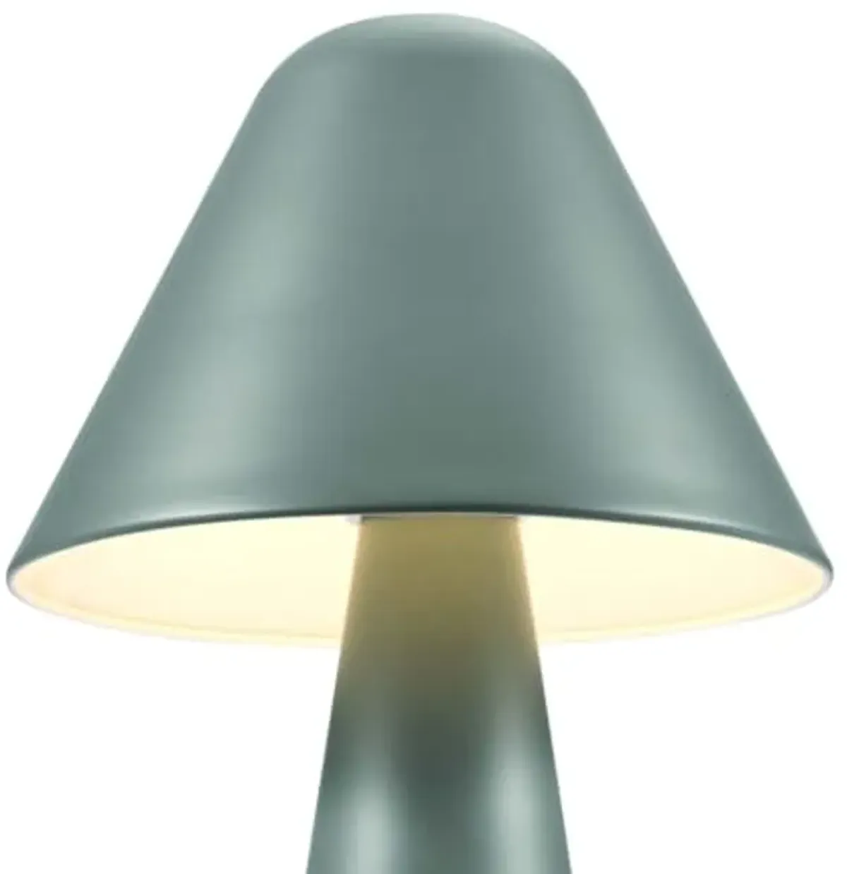 Modway EEI-6529-GRN Jovial Metal Mushroom Table Lamp, Green