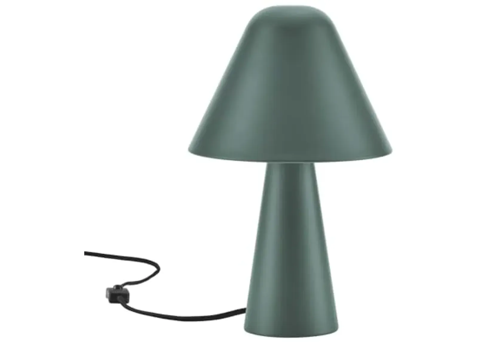 Modway EEI-6529-GRN Jovial Metal Mushroom Table Lamp, Green