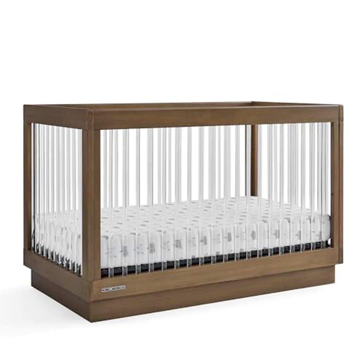 Delta Children James Acrylic 4-in-1 Convertible Crib - Greenguard Gold Certified, Acorn