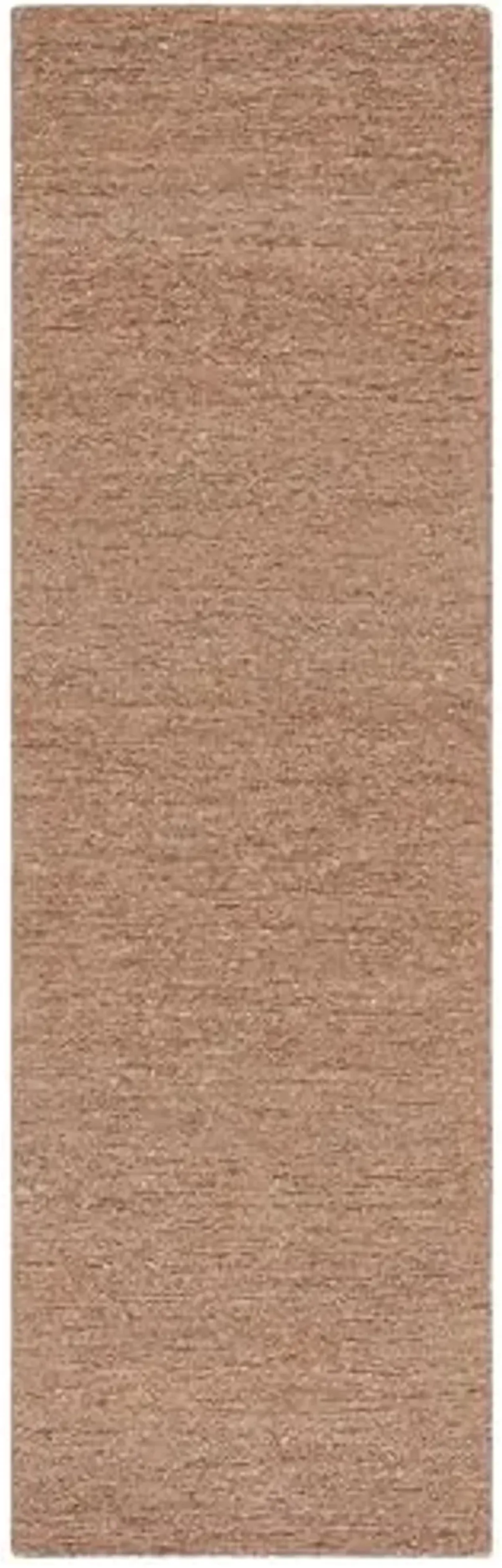 SAFAVIEH Himalaya Collection Runner Rug - 2'3" x 8', Brown, Geometric Design, Ideal for High Traffic Areas in Entryway, Kitchen & Bathroom (HIM351T-28)