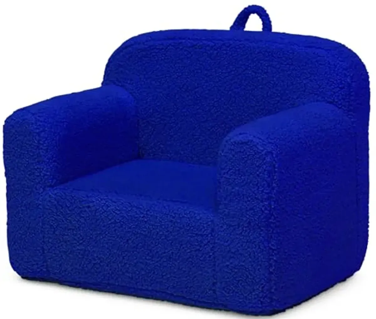 Delta Children Cozee Sherpa Chair, Royal Blue