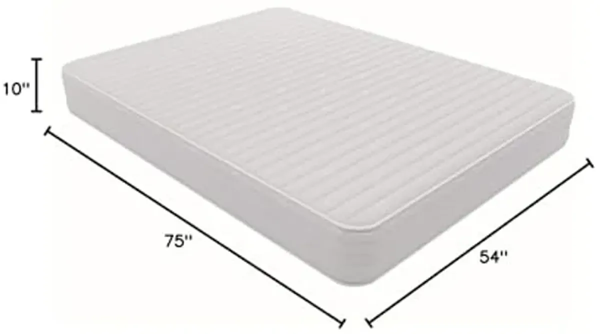 Signature Sleep Contour Plus 10-Inch Reversible Mattress, Full