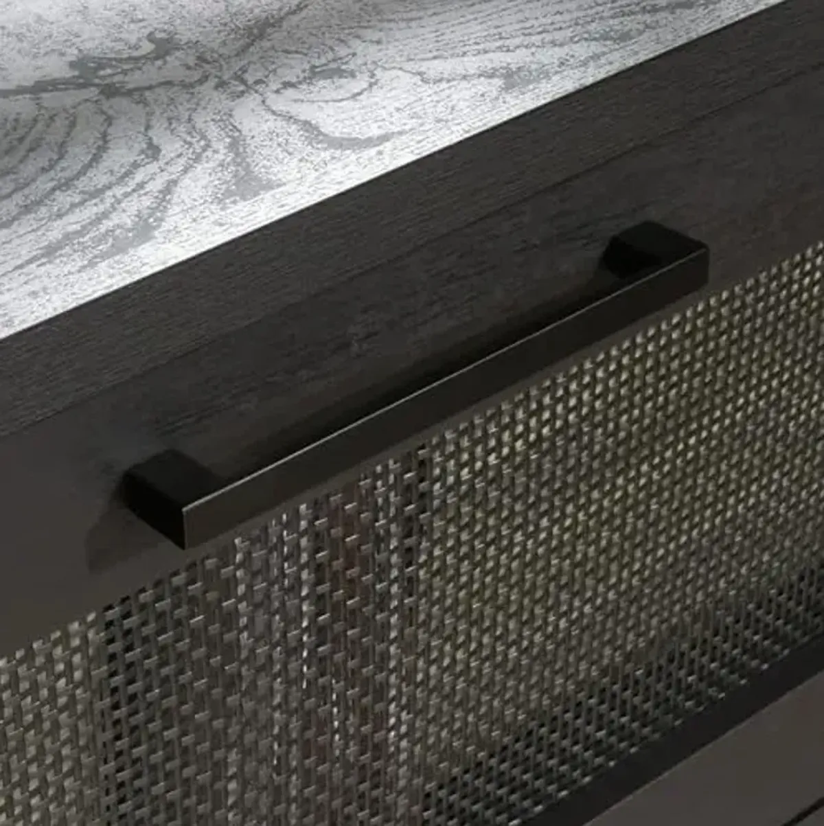 Sauder Tiffin Line Lateral File, Raven Oak Finish