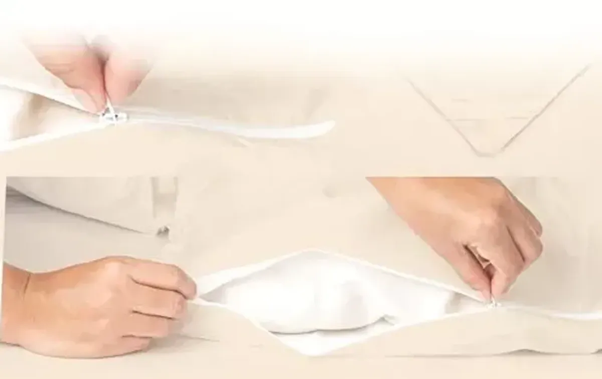 Allersoft|Unbleached Organic Cotton| Dust, Pet Dander, Feather and Pollen Allergy Control Comforter Protector & Duvet Cover