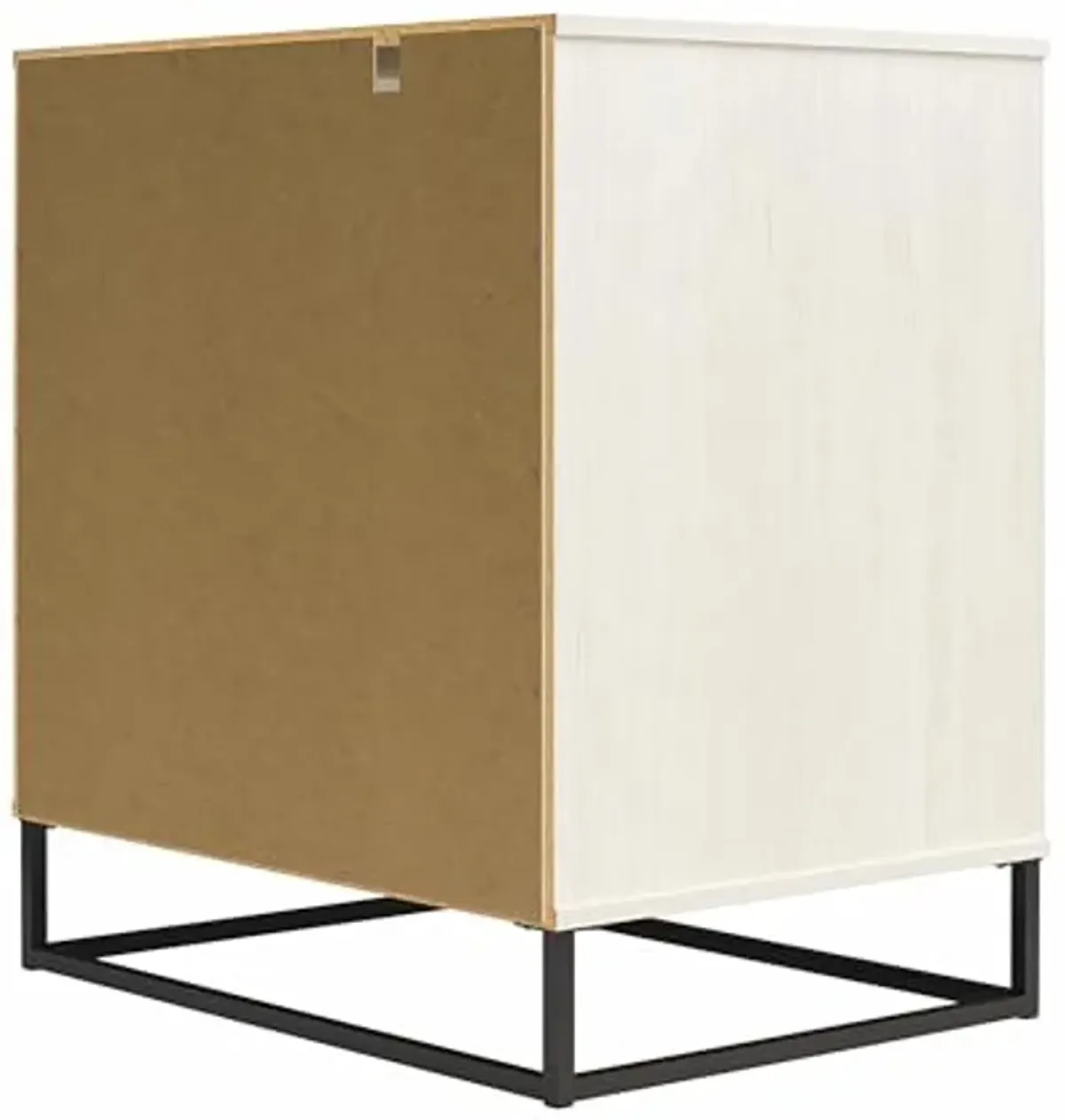 Novogratz Kelly 2 Door Accent Cabinet, Ivory Oak