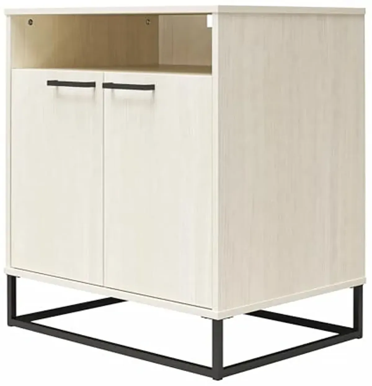 Novogratz Kelly 2 Door Accent Cabinet, Ivory Oak