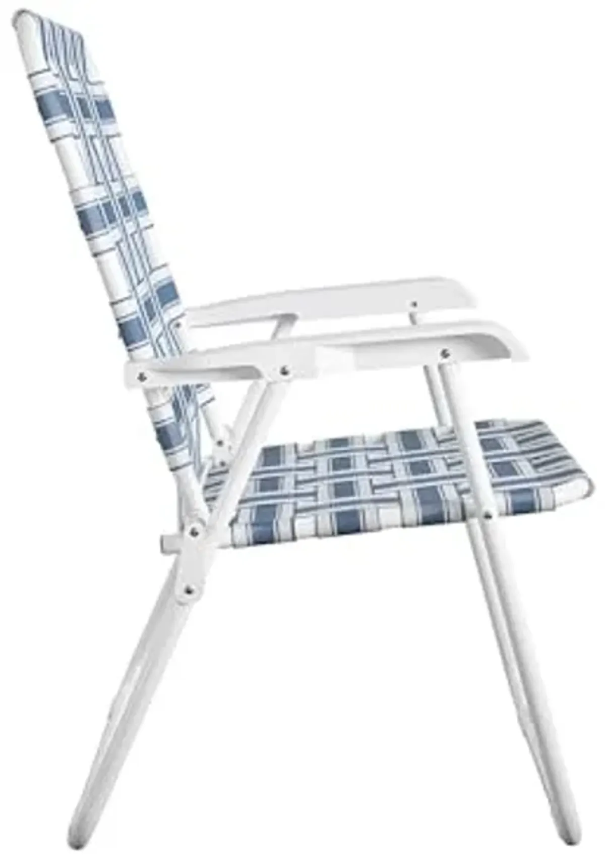 Novogratz Poolside Gossip, Priscilla Folding Chairs, 2-Pack, French Blue