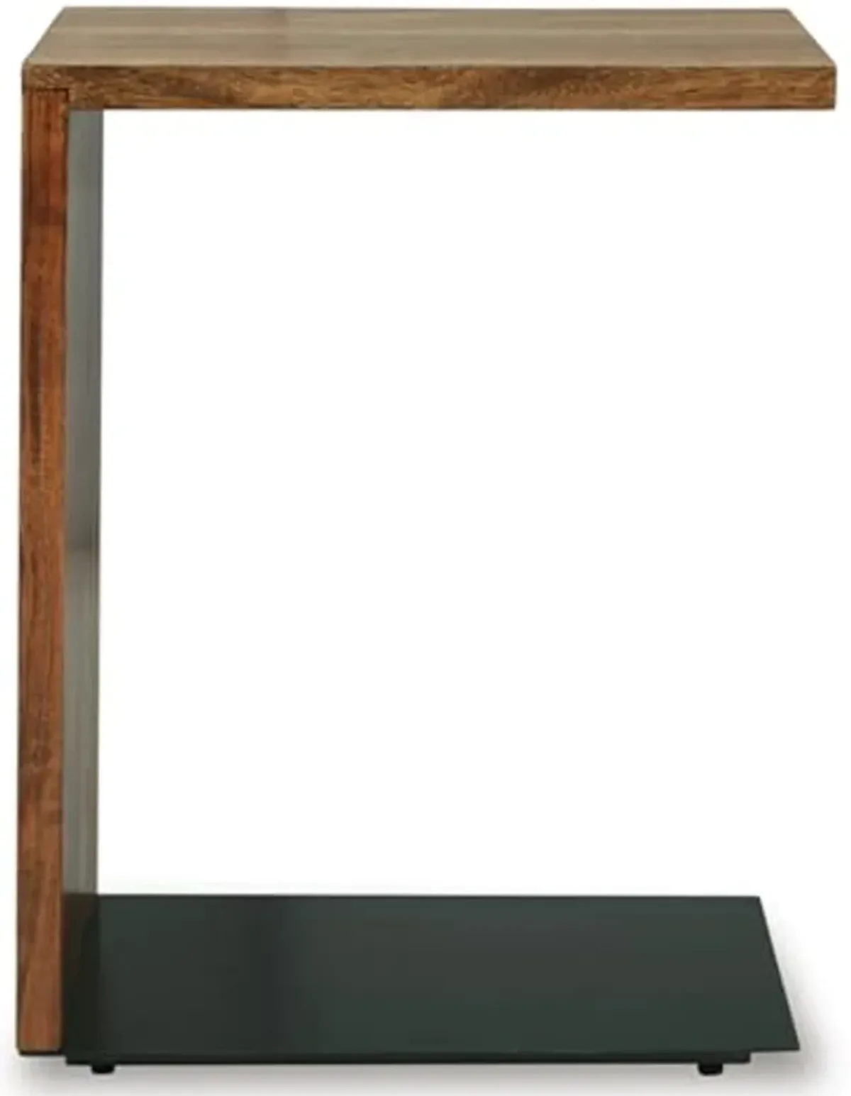 Signature Design by Ashley Wimshaw Accent Table, 12" W x 18" D x 25" H, Black & Light Brown