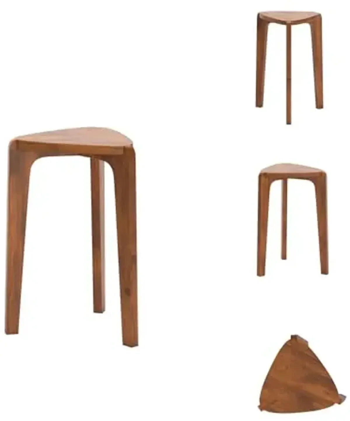 Signature Design by Ashley Brynnleigh Contemporary Nesting Accent Table, Set of 2, Light Brown