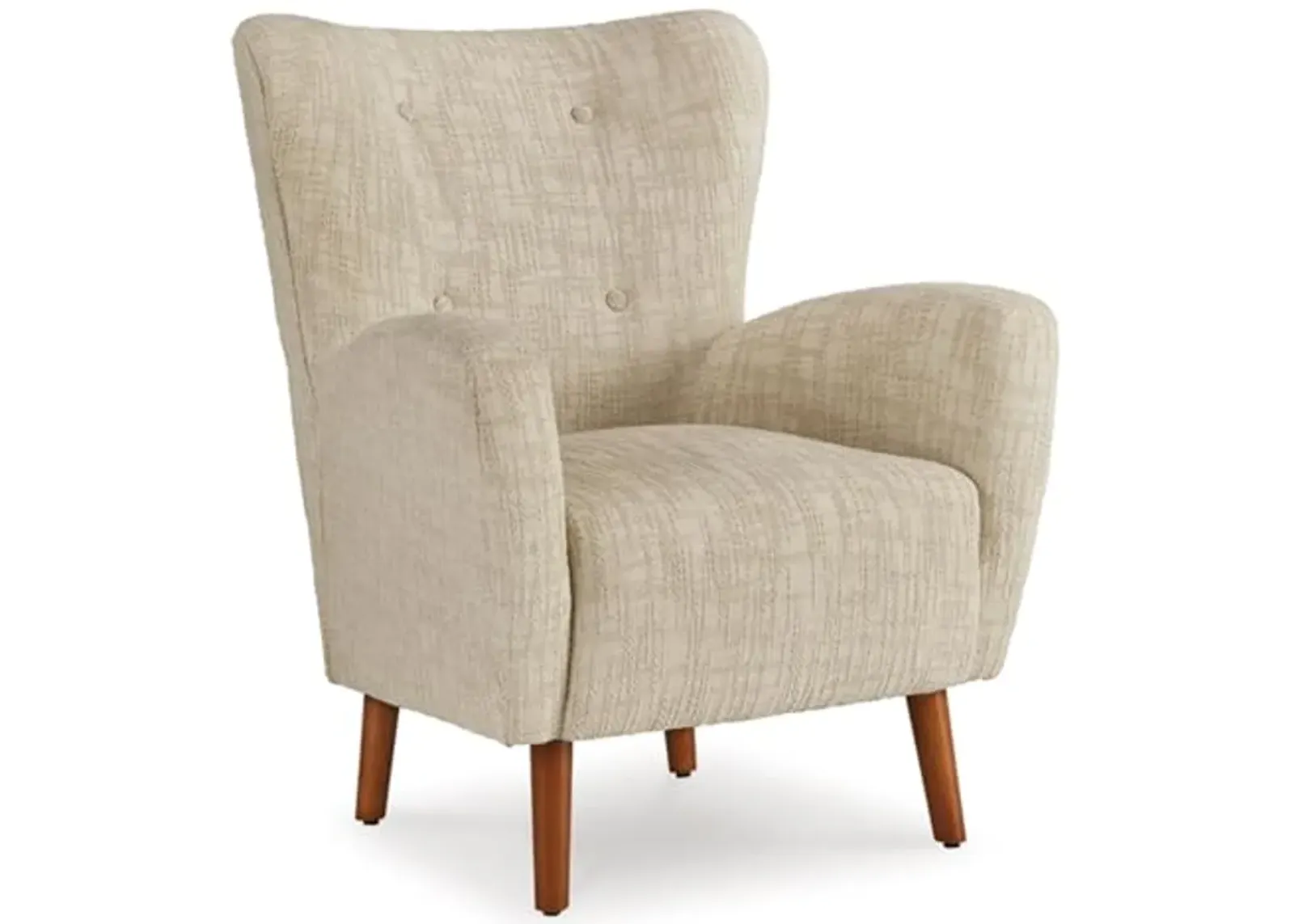 Signature Design by Ashley Jemison Next-Gen Nuvella Contemporary Tufted Upholstered Accent Chair, Beige