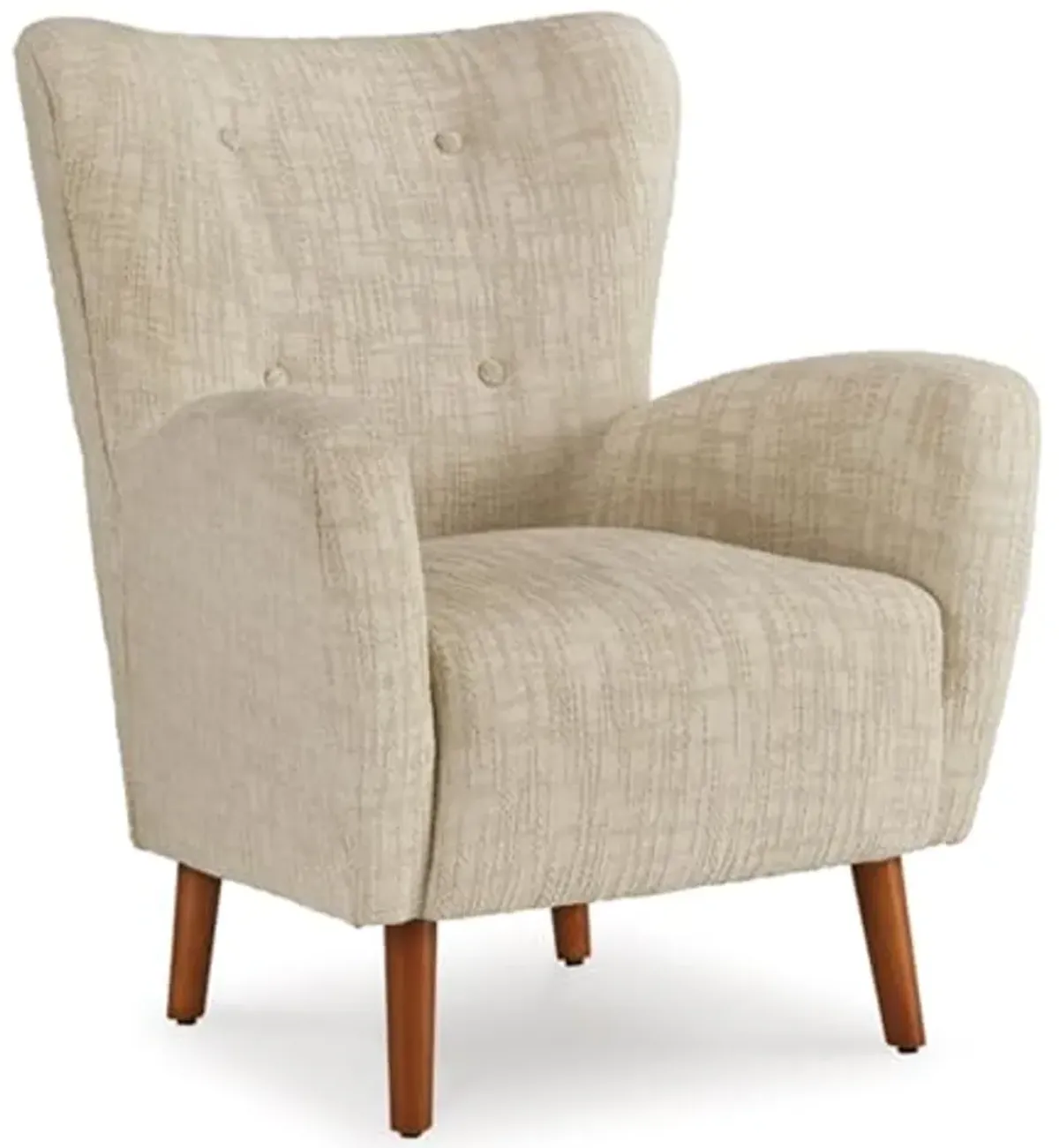 Signature Design by Ashley Jemison Next-Gen Nuvella Contemporary Tufted Upholstered Accent Chair, Beige