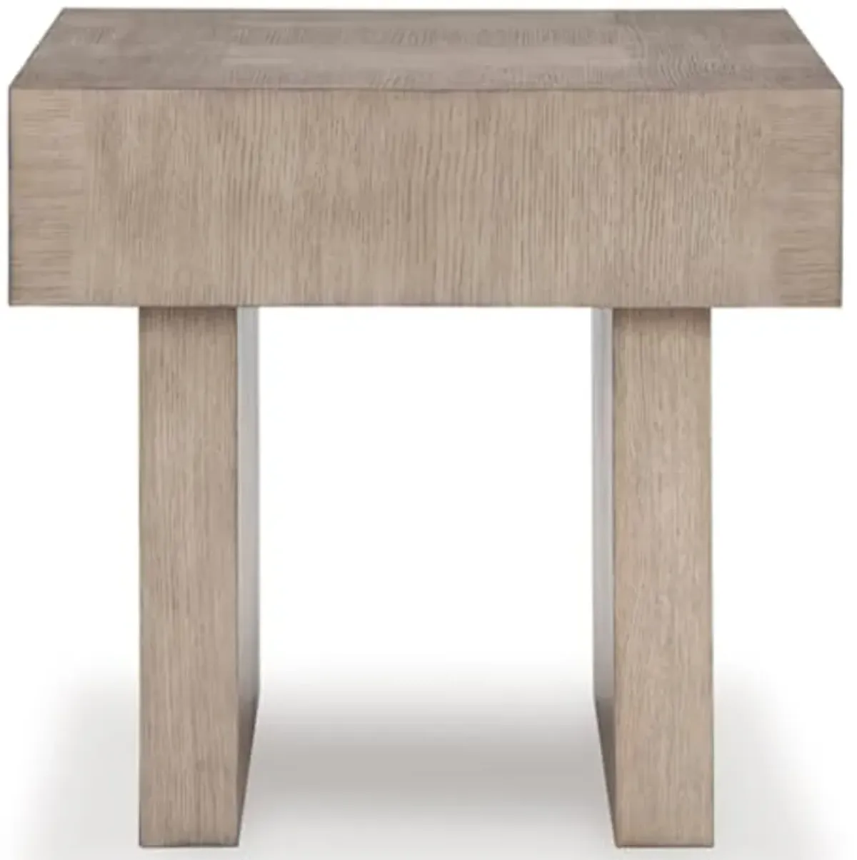 Signature Design by Ashley Jorlaina End Table, 26" W x 26" D x 25" H, Light Brown