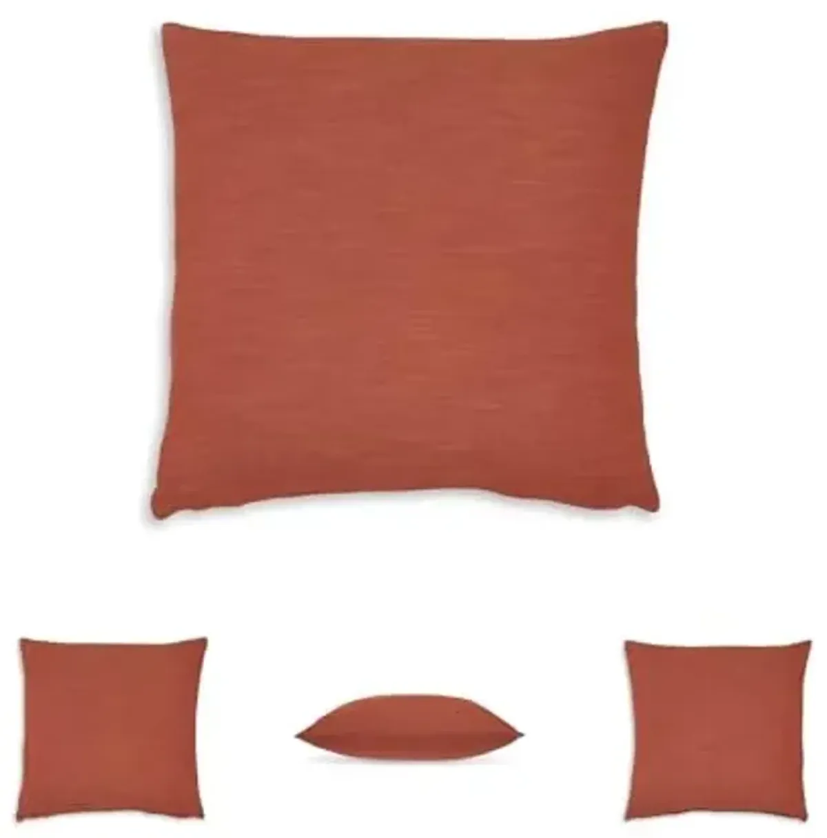 Signature Design by Ashley Thaneville Traditional Indoor 22 x 22 Inches Pillow with Zipper Closure, Red