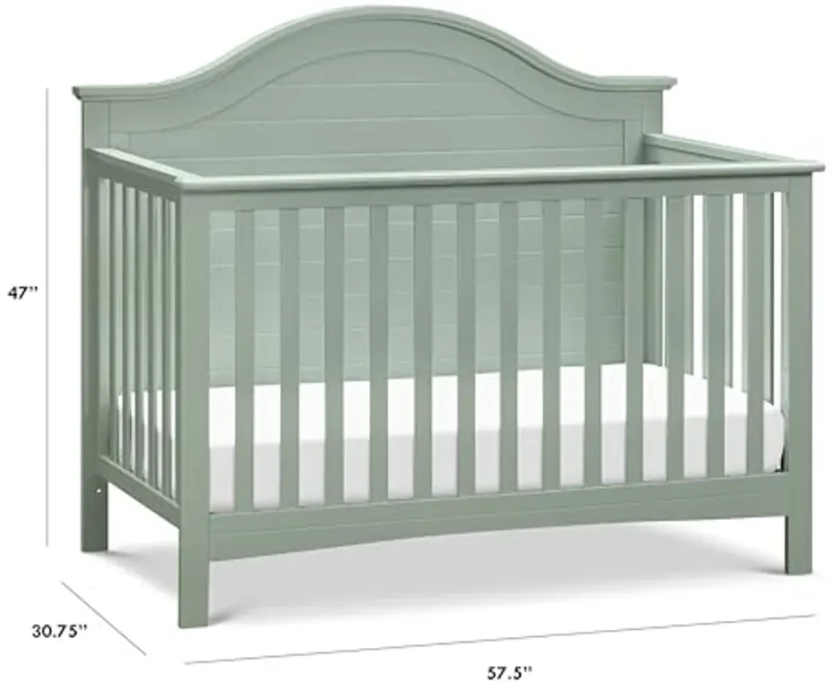 Carter's by DaVinci Nolan 4-in-1 Convertible Crib in Light Sage, Greenguard Gold Certified