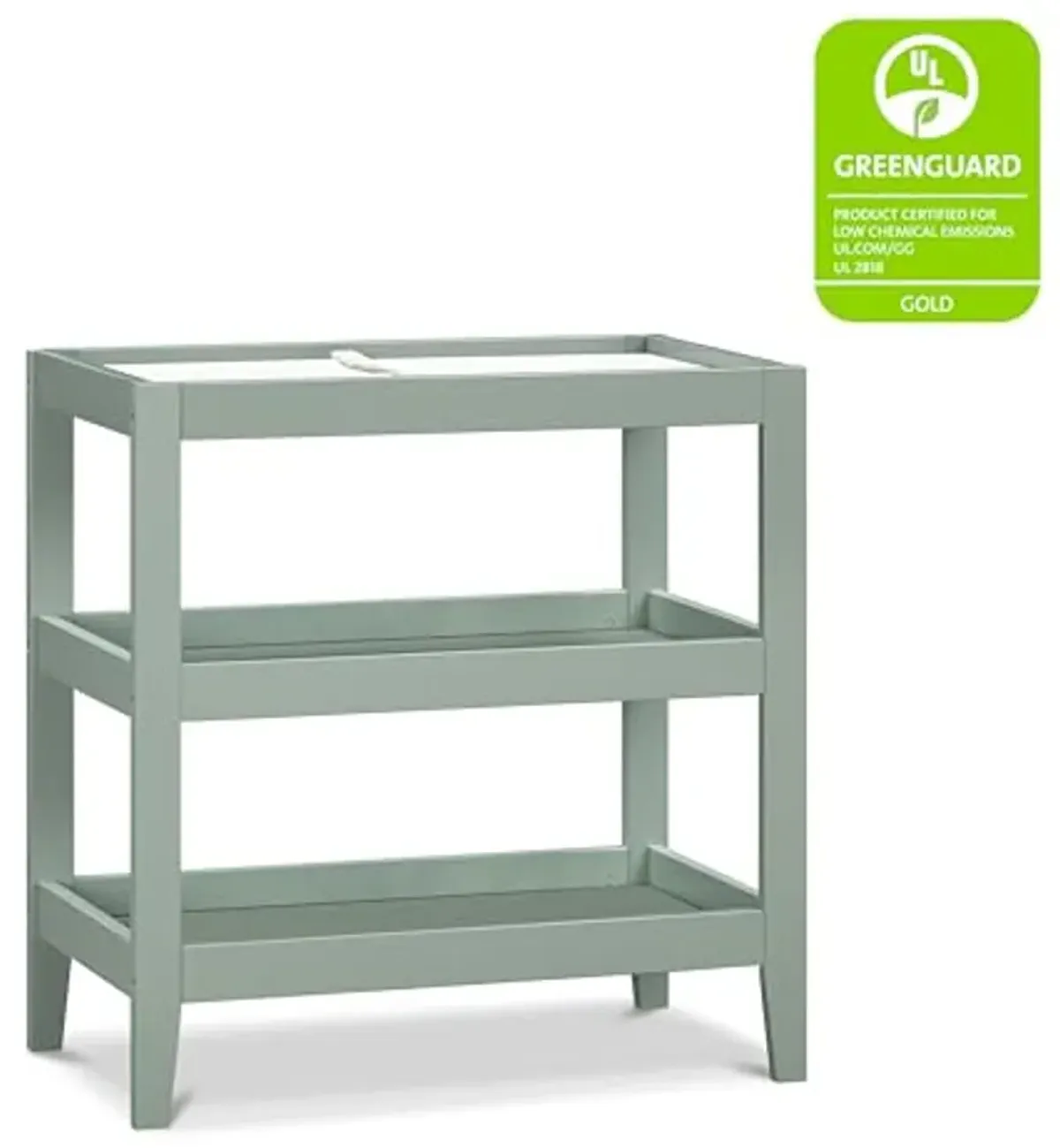 Carter's by daVinci Colby Changing Table in Light Sage, GREENGUARD Gold Certified