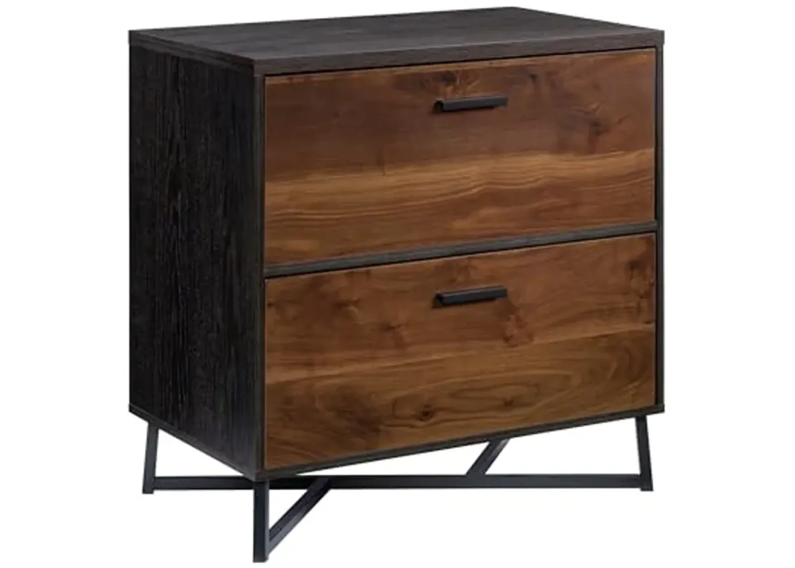 Sauder Canton Lane 2-Drawer Lateral File Cabinet, Brew Oak Finish