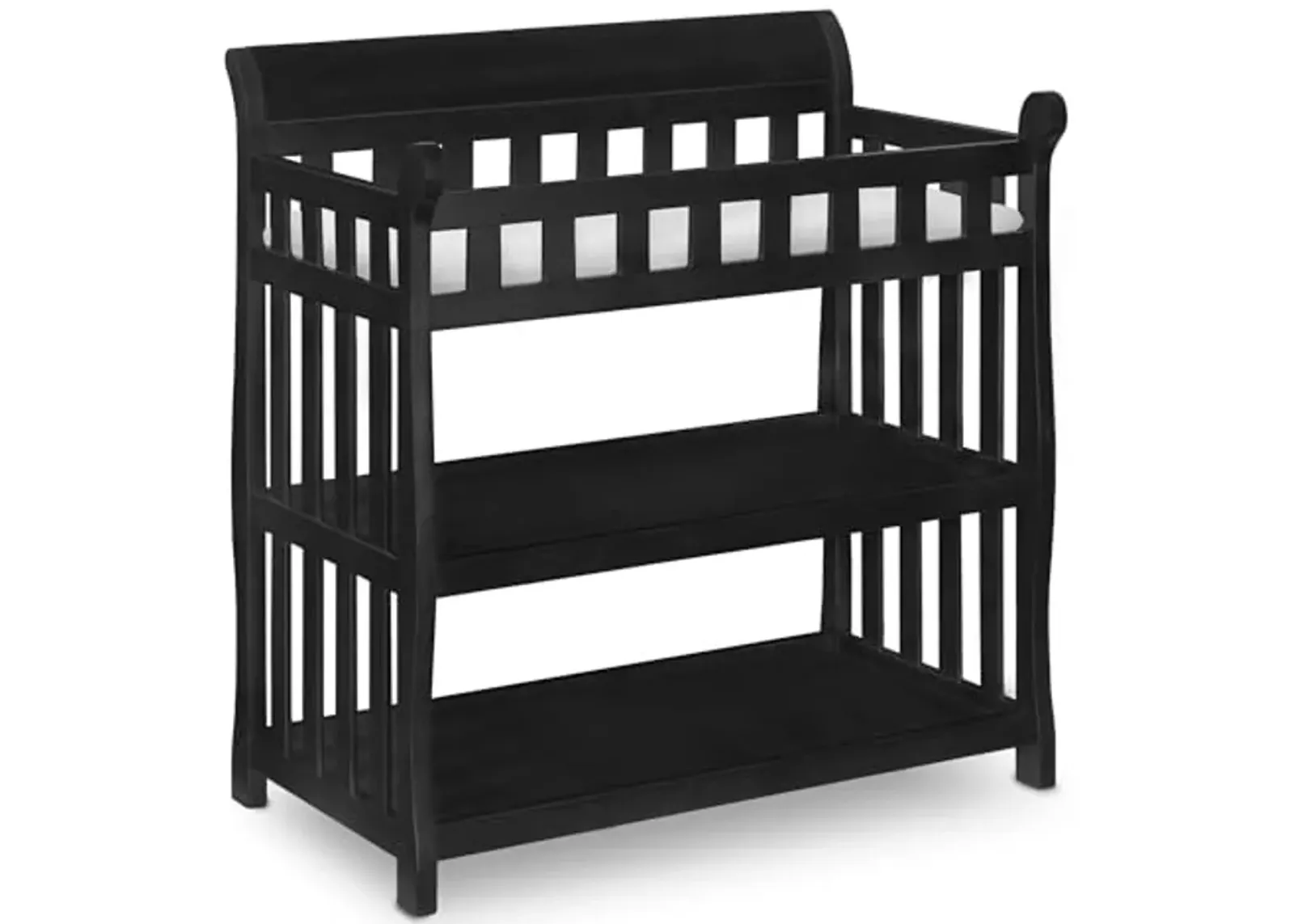 Delta Children Eclipse Changing Table, Ebony Black