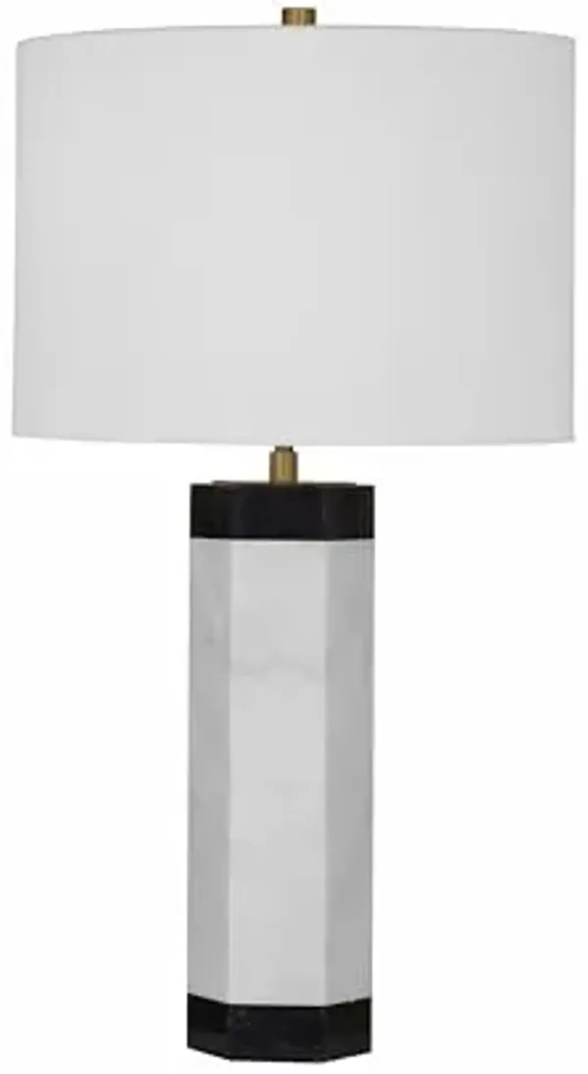 Bassett Mirror Company Charlie Table Lamp - Black/White