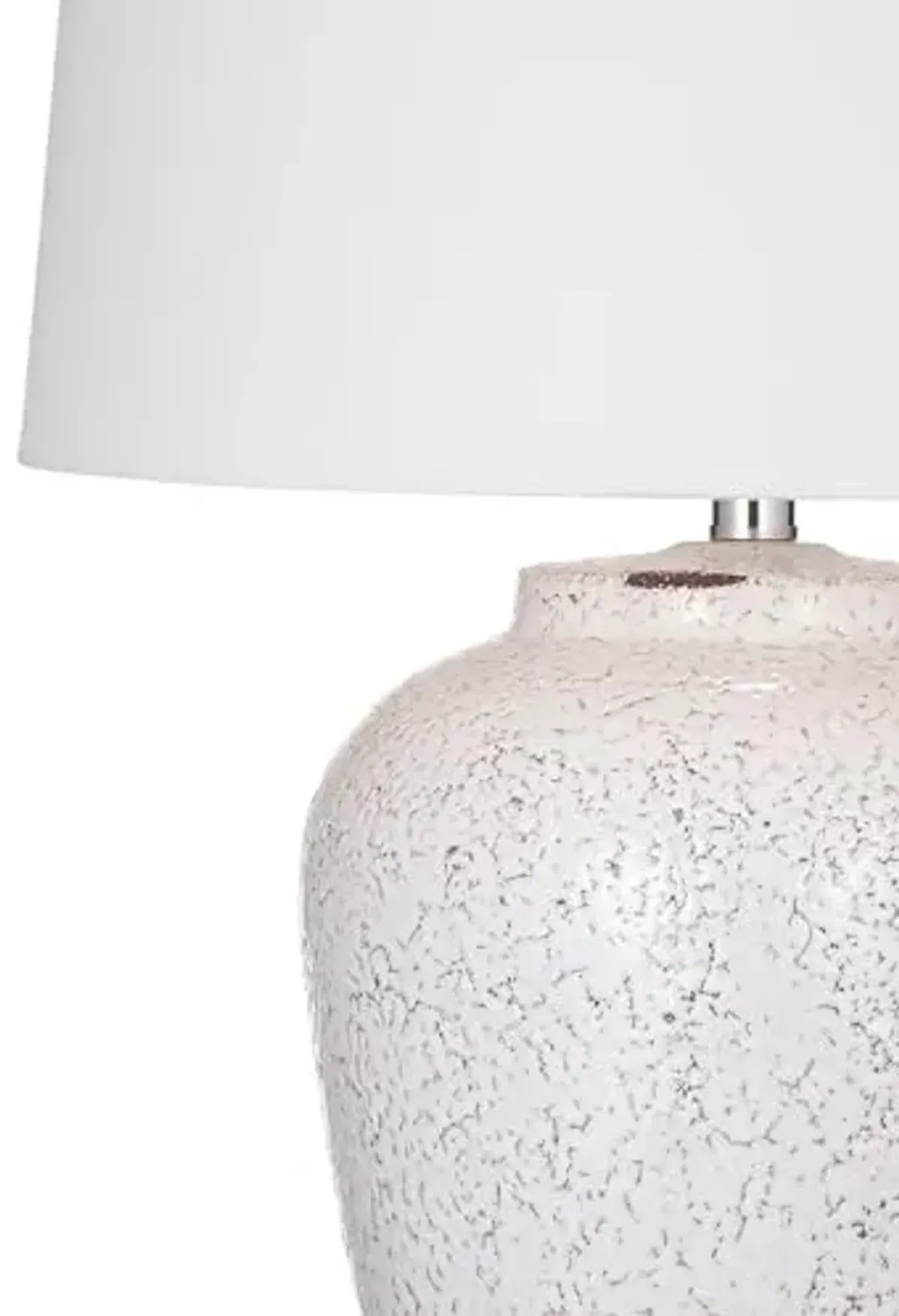 Bassett Mirror Company Celburne Table Lamp - White