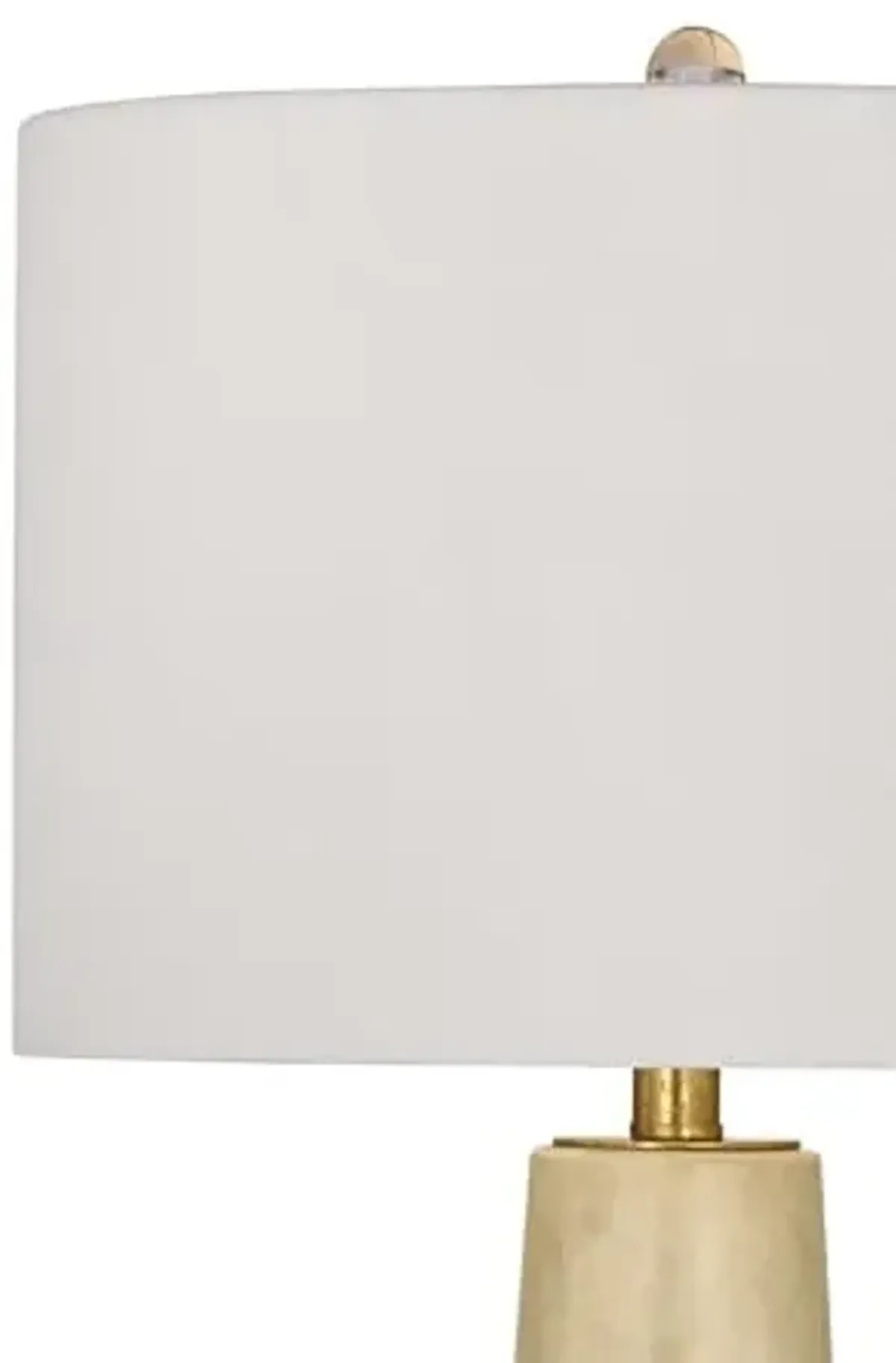 Bassett Mirror Company Vargas Table Lamp - Gold Cement