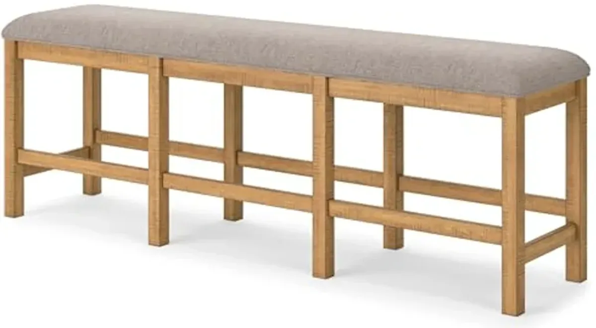 Signature Design by Ashley Havonplane 72" Counter Height Dining Bench, Brown