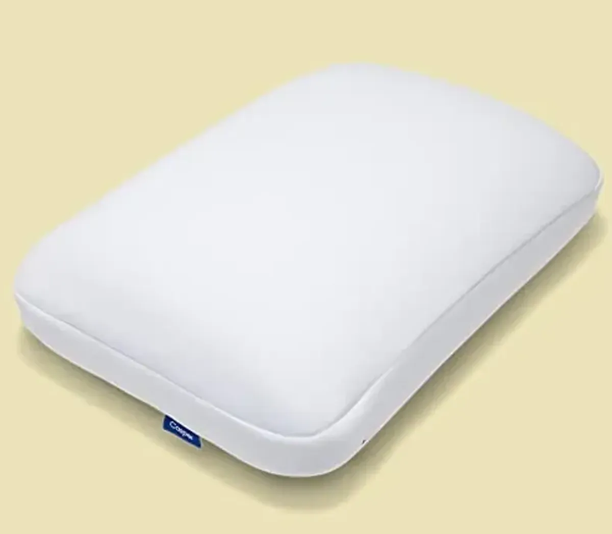 Casper Hybrid Pillow for Sleeping, Standard, White & Sleep Foam Pillow, Standard, White