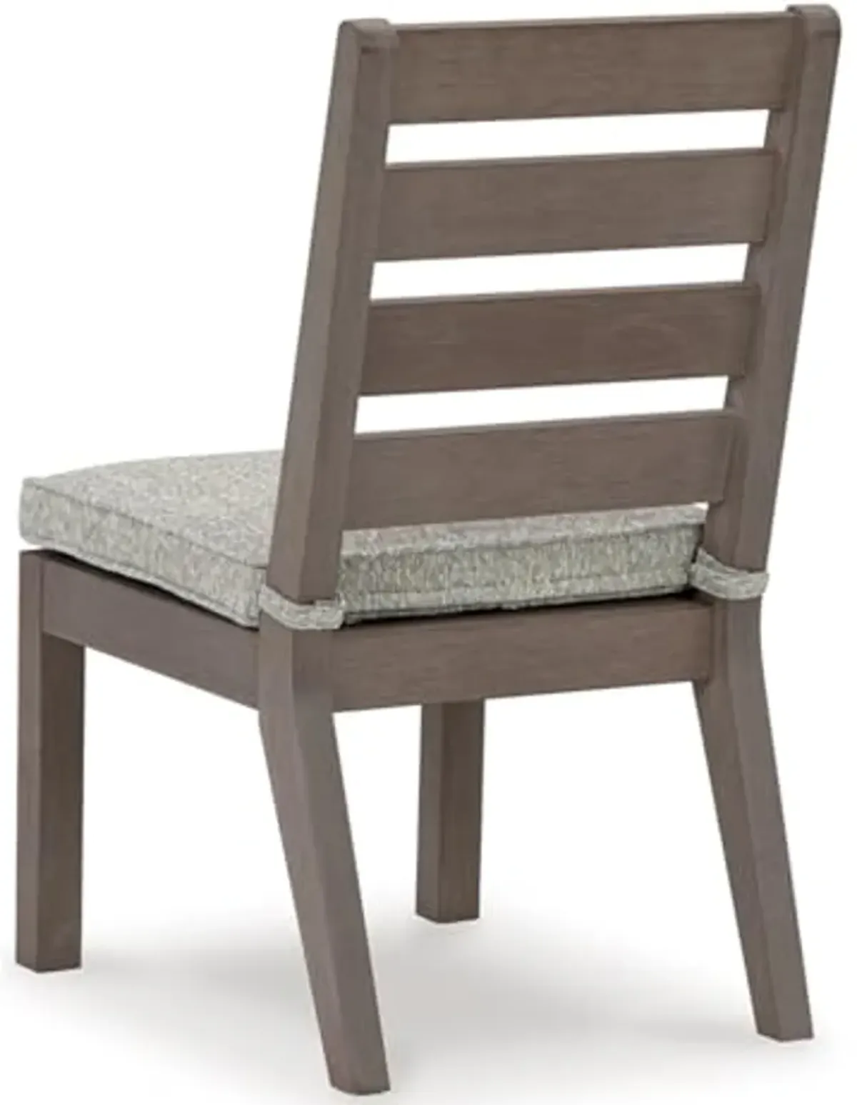 Signature Design by Ashley Hillside Barn Outdoor Dining Chair, Set of 2, 20" W x 27" D x 37" H, Light Brown & Light Gray