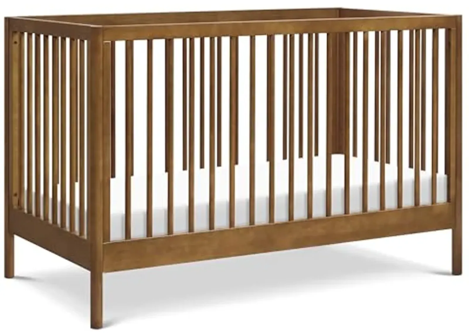 DaVinci, Birdie 3-in-1 Convertible Crib, Walnut, Easy Assemble, Greenguard Gold Certified