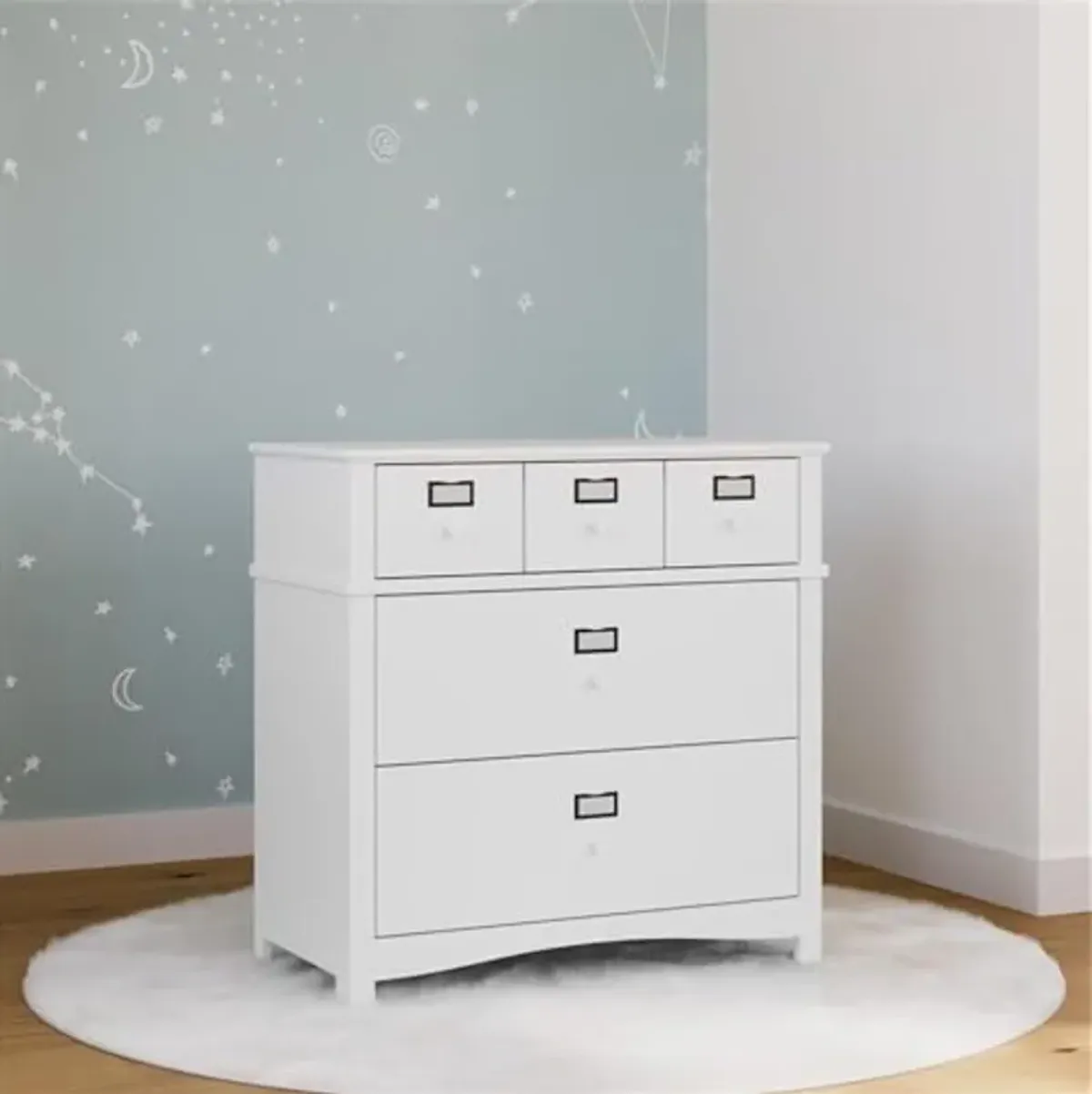 Graco Story Customizable 3 Drawer Dresser - White