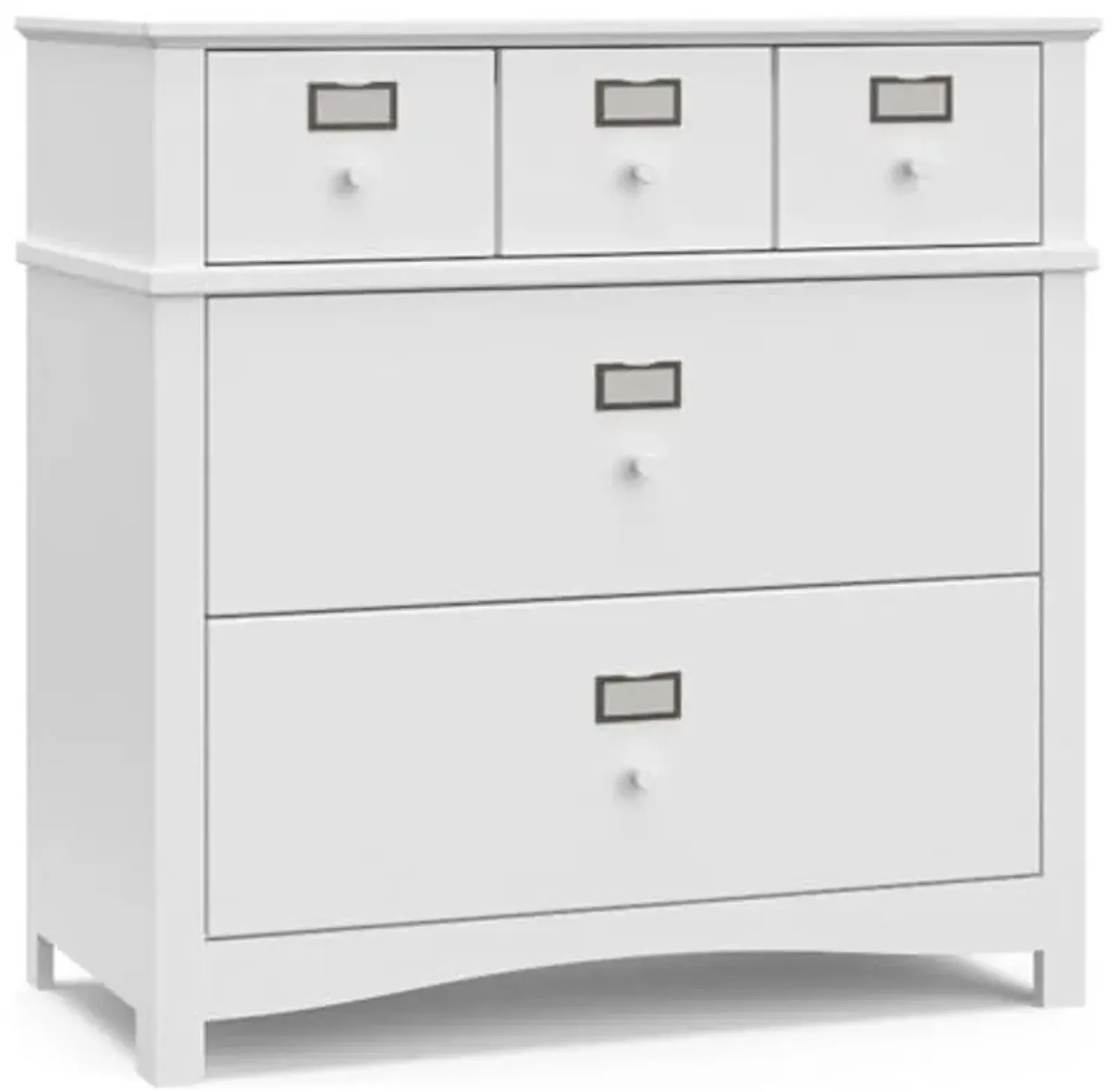 Graco Story Customizable 3 Drawer Dresser - White