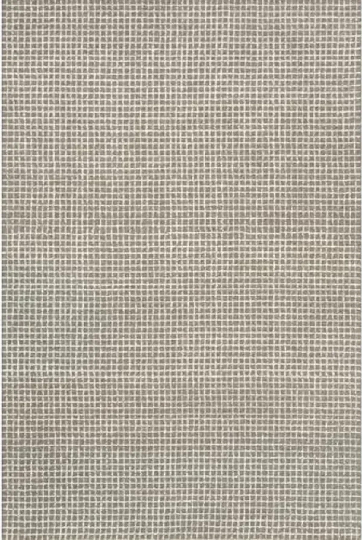 nuLOOM Rugs USA x Arvin Olano Melrose Checked Wool Area Rug, Grey, 12' x 15'