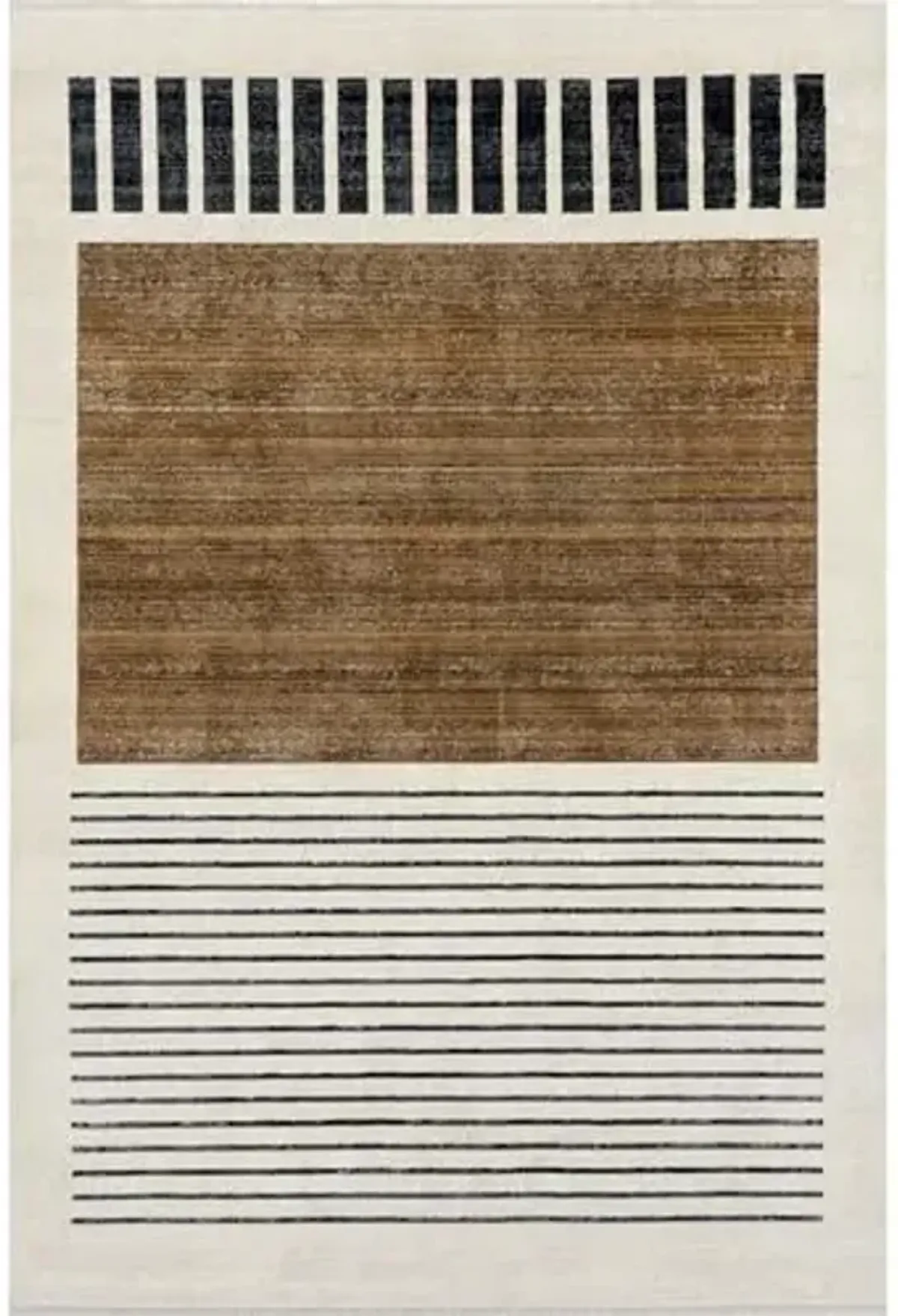 Nuloom Fringed Performance Keeva Beige/Ivory, 8' x 10'2", Abstract, Soft and Cozy, High Traffic, Stain Resistant, Easy Clean, Durable Area Rug for Bedroom, Living Room, Dining, Den, Foyer, Entryway