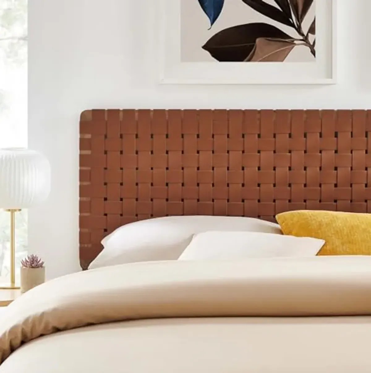 Modway Sparta headboards, King, Walnut Brown