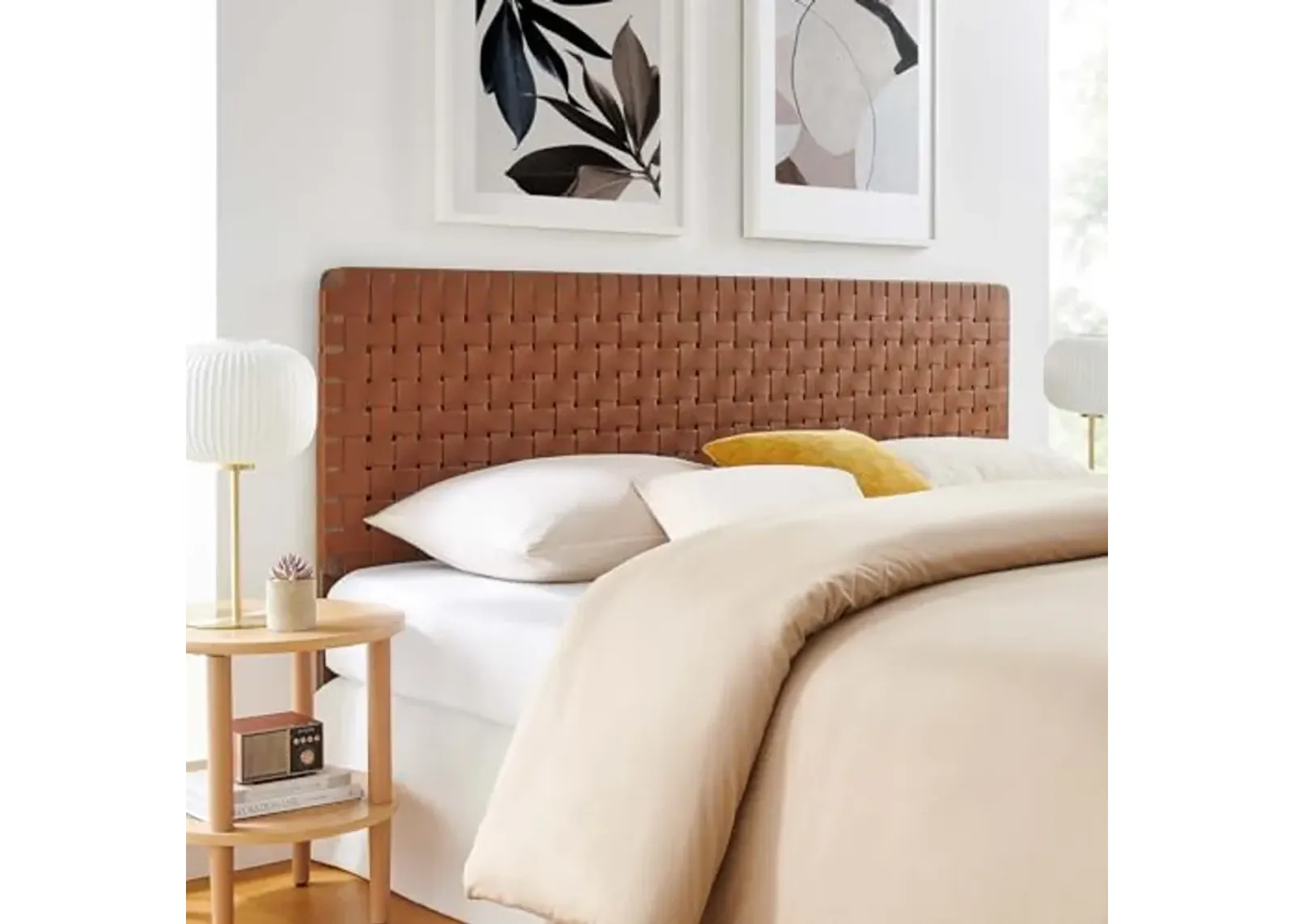 Modway Sparta headboards, King, Walnut Brown