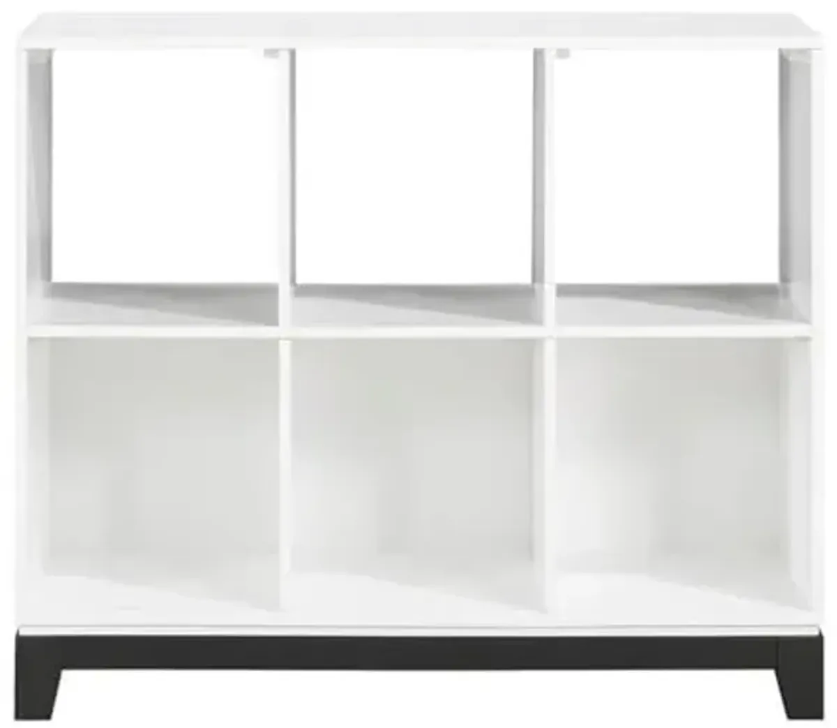 Homelegance Garretson 1450Wh-17 Shelving Unit, White, 1 Unit