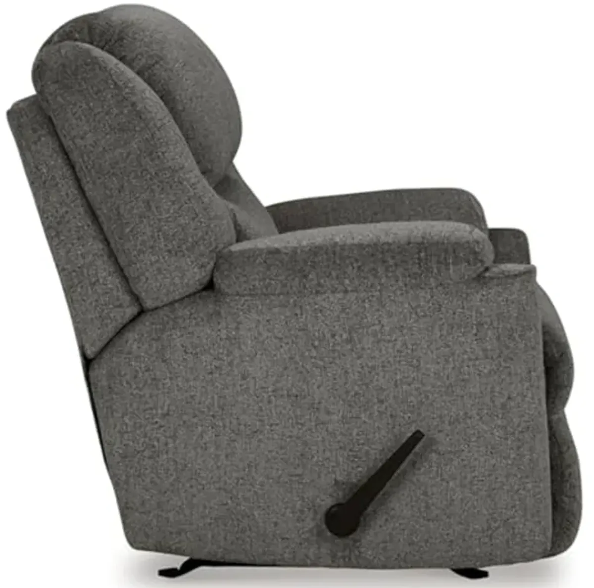 Signature Design by Ashley Bindura Casual Manual Rocker Recliner, Gray